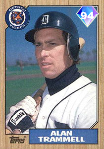 Alan Trammell card art