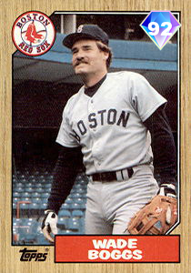 Wade Boggs card art
