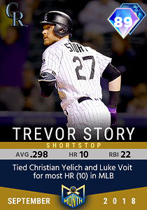 Trevor Story card art