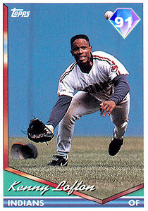 Kenny Lofton card art