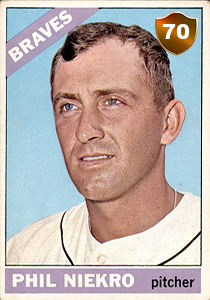 Phil Niekro card art