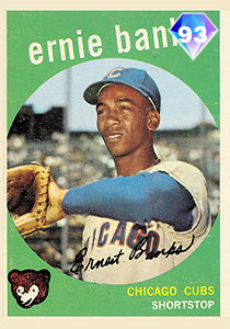 Ernie Banks card art