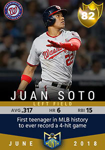 Juan Soto card art