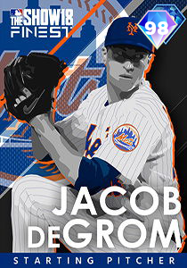 Jacob deGrom card art