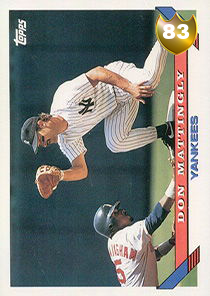 Don Mattingly card art
