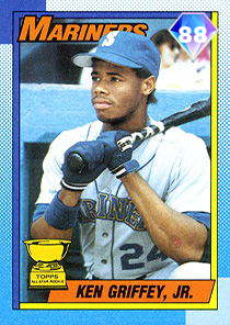 Ken Griffey Jr. card art