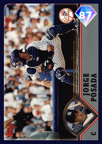 Jorge Posada card art