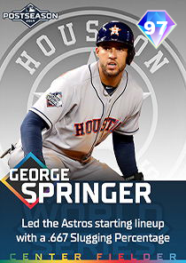 George Springer card art