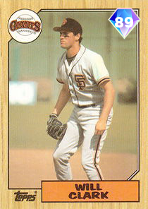Will Clark card art