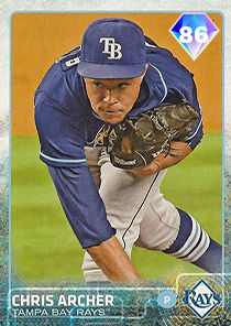 All-Star Chris Archer 86 OVR - MLB The Show 19 - ShowZone