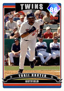 Torii Hunter card art