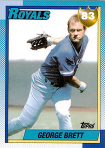 George Brett card art