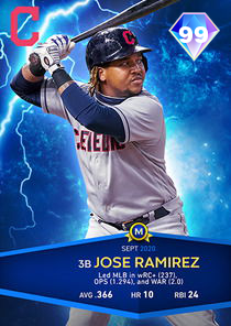 Jose Ramirez card art