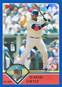 David Ortiz card art