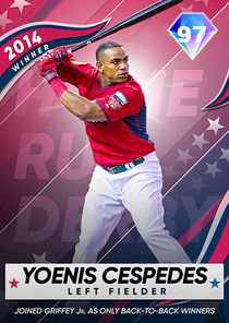 Yoenis Cespedes card art