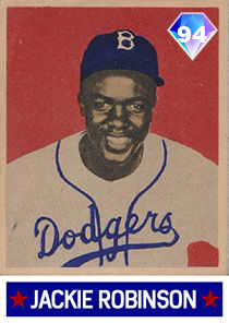 Jackie Robinson card art