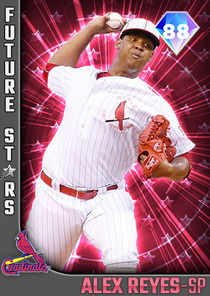 Alex Reyes Rookie Card Future Stars Alex Reyes 88 OVR - MLB The Show 20 - ShowZone