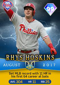 Rhys Hoskins card art