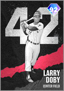Larry Doby card art