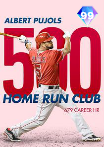 MLB Stat Line #339 Albert Pujols メジャーカード Milestone Albert Pujols - MLB The Show 21 - ShowZone