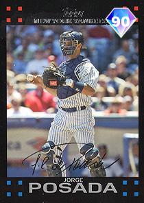 Jorge Posada card art