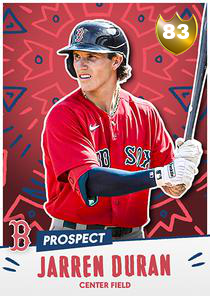 Jarren Duran Card
