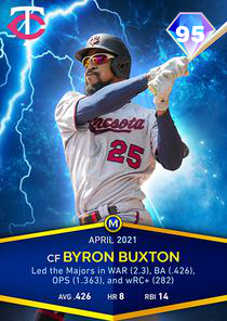 Byron Buxton card art