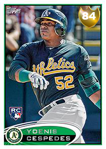 Yoenis Cespedes card art
