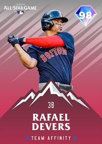 Rafael Devers card art