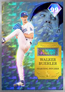 Finest Walker Buehler 99 OVR - MLB The Show 21 - ShowZone
