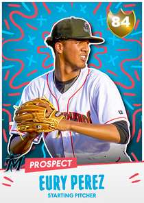 Prospect Eury Perez 84 OVR - MLB The Show 22 - ShowZone