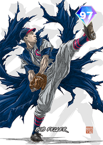 Bob Feller card art