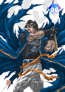 Mike Piazza card art