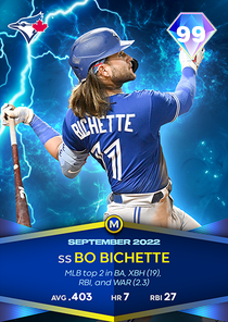 Bo Bichette card art