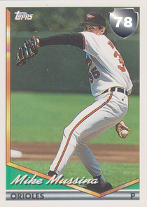 Mike Mussina Card