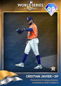 2022 Postseason Cristian Javier - MLB The Show 22 - ShowZone