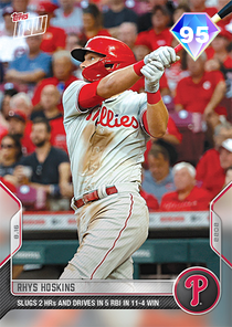 Rhys Hoskins card art