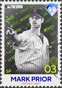 Finest Mark Prior 99 OVR - MLB The Show 22 - ShowZone