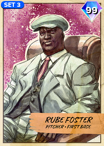 Rube Foster card art
