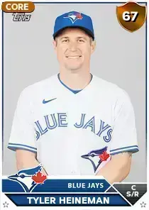 Live Tyler Heineman 67 OVR - MLB The Show 23 - ShowZone