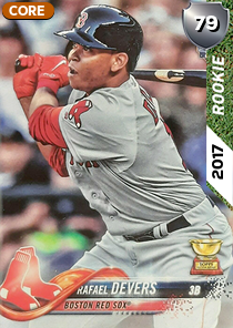 Rafael Devers card art