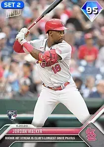 Topps Now Jordan Walker 95 OVR - MLB The Show 23 - ShowZone
