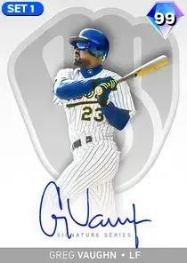 Signature Greg Vaughn 99 OVR - MLB The Show 23 - ShowZone