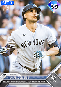 Topps Now Giancarlo Stanton 95 OVR - MLB The Show 23 - ShowZone