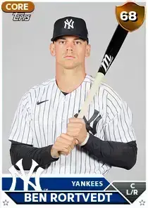 Live Ben Rortvedt 68 OVR - MLB The Show 23 - ShowZone