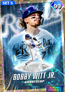2023 Finest Bobby Witt Jr. 99 OVR - MLB The Show 23 - ShowZone