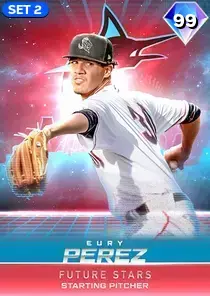 Eury Pérez, Walker Buehler Future Stars Eury Perez 99 OVR - MLB The Show 23 - ShowZone