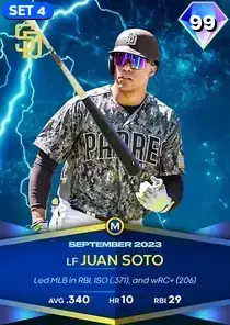 Juan Soto card art