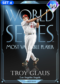 Awards Troy Glaus 99 OVR - MLB The Show 23 - ShowZone