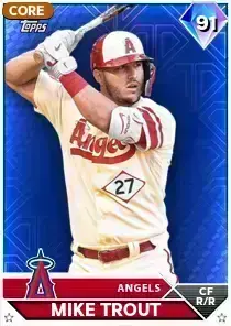 Mike Trout card art
